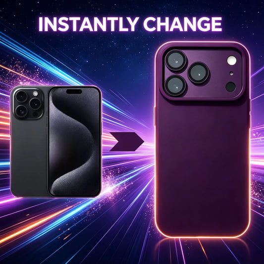 For iPhone 14 15 16 Pro Max, Instantly Change to iPhone 18 17 Pro/Pro Max Case with Camera Protector
