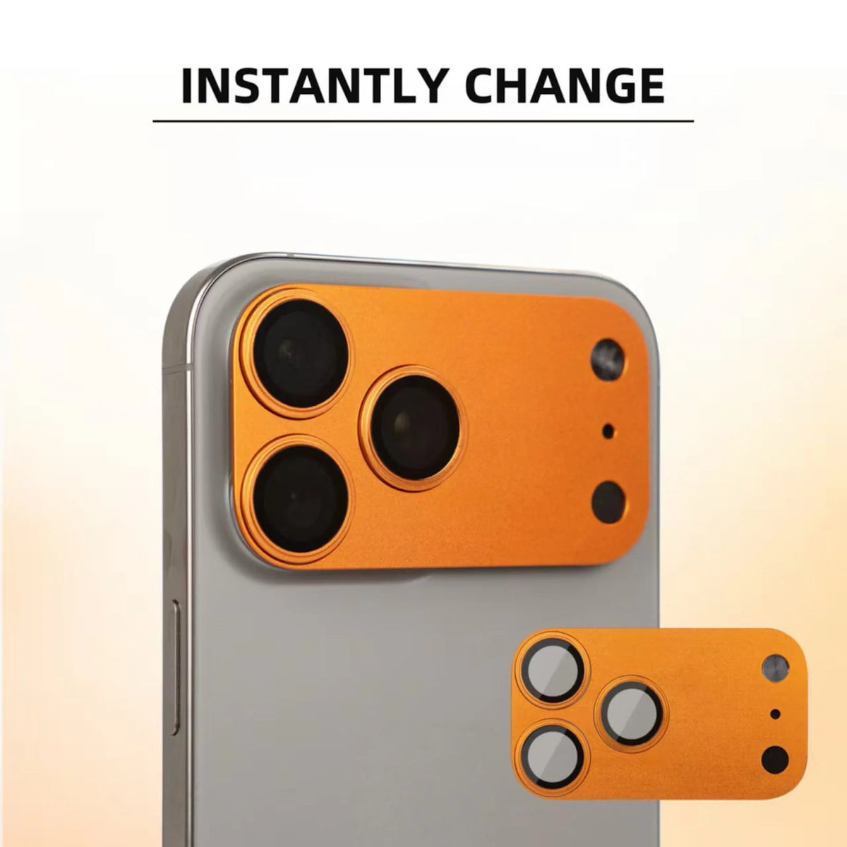 For iPhone 14 15 16 Pro Max, Instantly Change to iPhone 18 17 Pro/Pro Max Case with Camera Protector