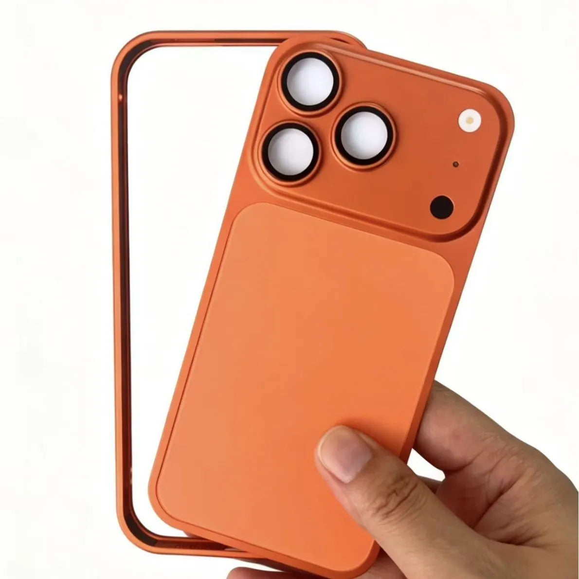 New Metal Alloy Frame Bumper Phone Case for IPhone 17 16 15 14 13 12 Pro Change To 18 Pro Shockproof Protective Border Cover